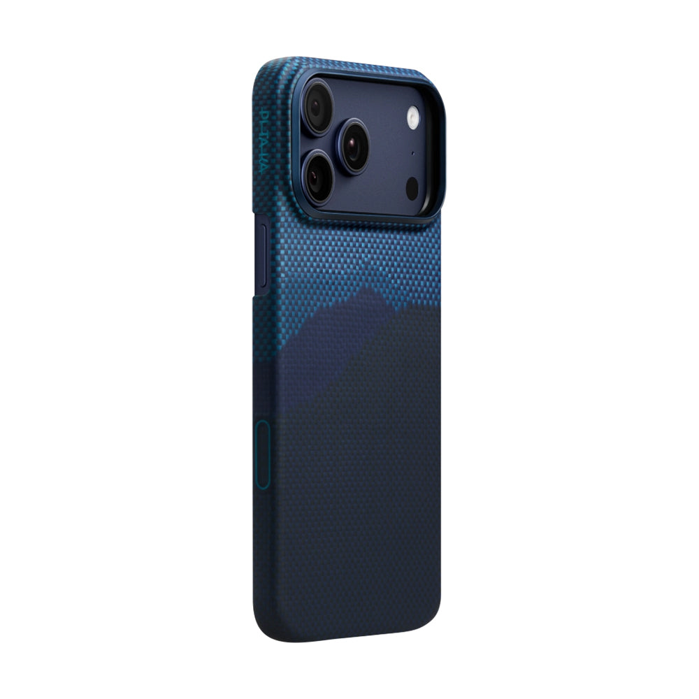 Pitaka Tactile Woven Starpeak Serisi iPhone 17 Pro M-safe Şarj Özellikli Aramid Fiber Over The Horizon Kılıf Pitaka Tactile Woven Starpeak Serisi iPhone 17 Pro M-safe Şarj Özellikli Aramid Fiber Over The Horizon Kılıf